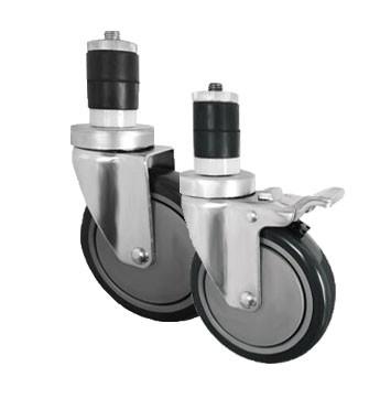 China Industrial Expanding Adapter Stem Casters / Furniture Casters Threaded Stem 5'' for sale