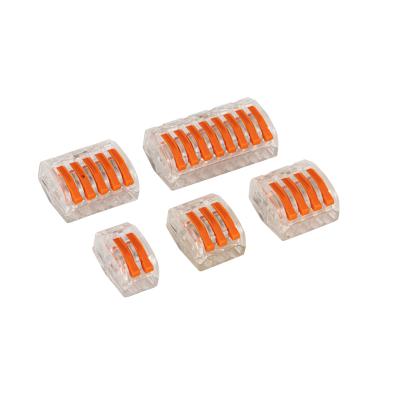 China Wire joining use in lighting best quality hot selling electrical terminal connector crimp plastic quick wire for sale