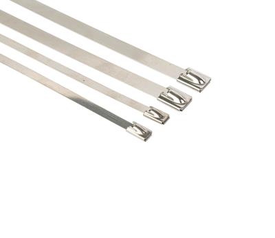 China Wholesale High Strength Metal Mount Zip Steel Cable Tie Widely Used Good Quality Stainless for sale