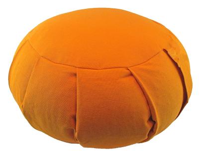 China Classic Organic Cotton Zafu Yoga Meditation Cushion With Buckwheat Hull Filling for sale