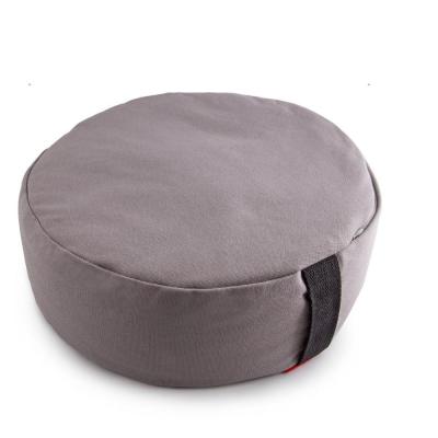 China Yoga Meditation Pillow Classic Buckwheat Filled Cotton Round Cushion for sale