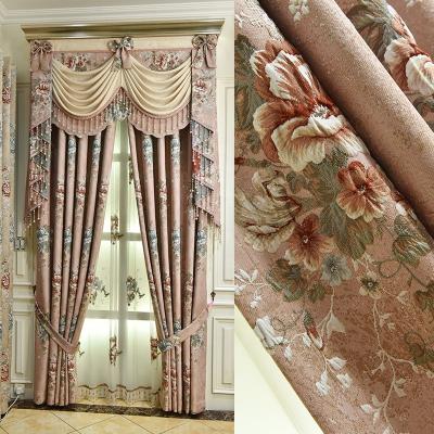 China High Precision European Shading - Style High Grade Relief Shading Window Drapes for sale