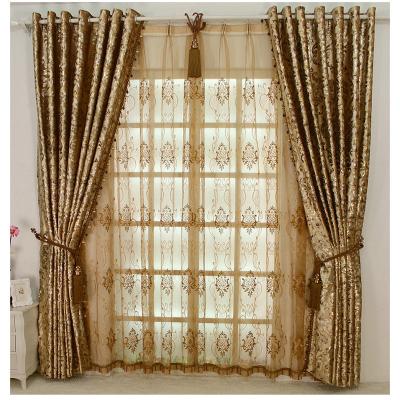 China Crystal Beads Curtain, Denim Curtain, Luxury Blackout Decorative Window Curtain for sale