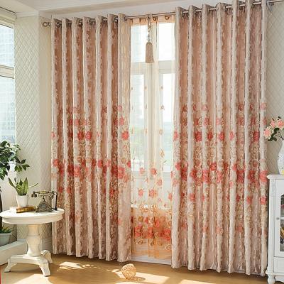 China Arabic Blackout Fabric, Embroidery Pattern Designs, Flower Series Classic Curtain for sale