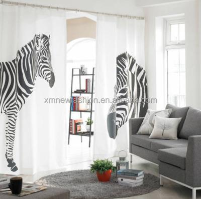 China Blackout Kid Cartoon Curtain, Digital Printing Curtain, Kids Door Curtains for sale