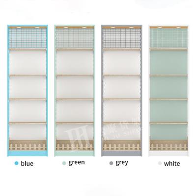 China Single-Sided Meicheng Baby Supermarket Shelf Store Furniture Store Adjustable Wall Shelves For Retail Store for sale