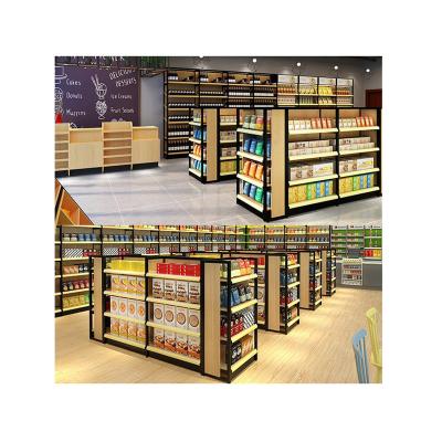 China Meicheng White Wine Liquor Retail Store Aisle Aisle Red Modern Single Sided/Double Sided Beer Whiskey Gondola for sale