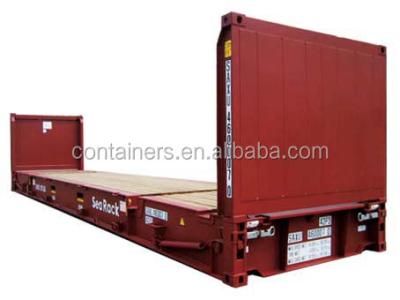 China Storge Cargos Transport Store Home BV Certified 20ft Flat Rack Container 40ft For Sale for sale