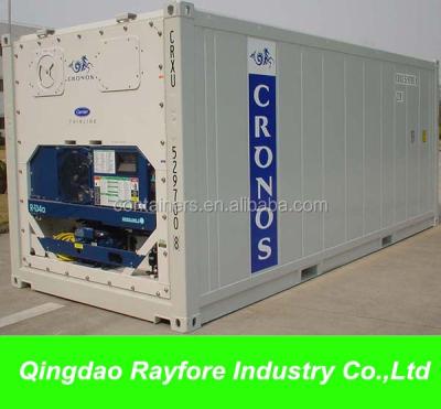 China Cargoes New Storge White Daikin Cold Container/Carrier/Thermo King genset reefer container for sale