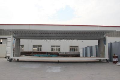 China Transport.storage 40ft Flight Side Open Shipping Container for sale