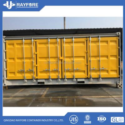 China Full Side Open Corten Steel 40ft Container for sale