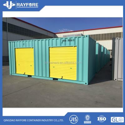 China Rolling Door Shutter Door 20ft Length Side Slidable Open Storage Container for sale