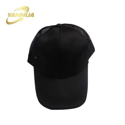 China Wholesale Fashion Custom Logo Breathable Black Casual 5-Panel Classics Hat for sale