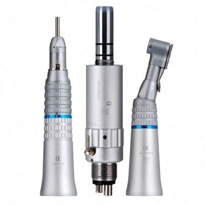 China 2/4 HOLE dental low speed handpieces set handpiece dental low speed air turbine against angle handpiece for sale