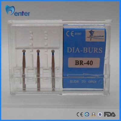 China High Speed ​​Dental Metal Diamond Material Burs Dental Diamond Burs for sale