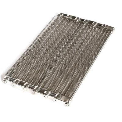 China Stainless Steel Heat Resistant Wire Mesh Conveyor Belt for Bread/Bakery/French Fries/Pizza Heating, Frying, Freezing, Cooling for sale