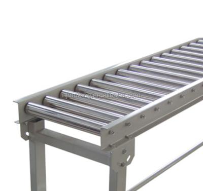 China Oil Manufacturer Gravity Steel /Aluminum Heavy Duty Wire Mesh Roller Conveyor System Without Power For Food,Logistic for sale