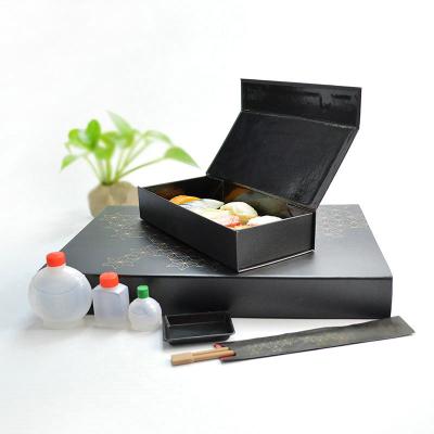 China Eco Disposable Sushi Paper Box Custom Paper Takeout Sushi Box for sale