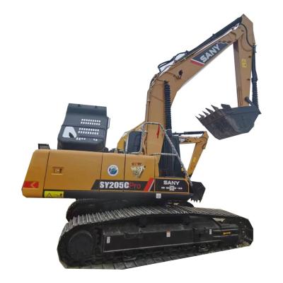 China Power 90% Excavator China Brand Large Machine Used SANY 205C Strong Condition Used Excavator New SANY 205CPRO pro for sale