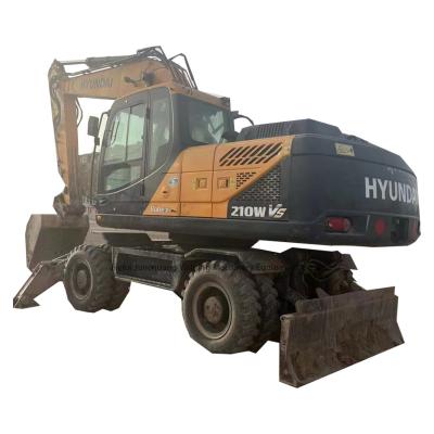 China Strong Power New Arrival Second Hand HYUNDAI 210WVS Crawler Excavator Imported Low Working Hours Used Hyundai 210wvs Excavator In Sale for sale