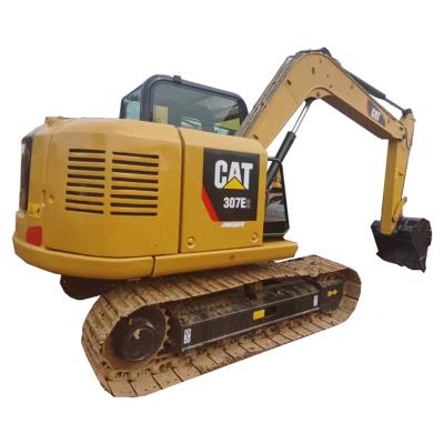 China CAT 307E crawler excavator second hand good quality power cheap price earth digger machine used CAT Caterpillar 307E excavator for sale