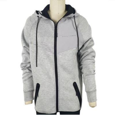 China AW-004 2022 Anti-wrinkle contrast zipper taped pkt women's full hoodie zipper jacket for sale