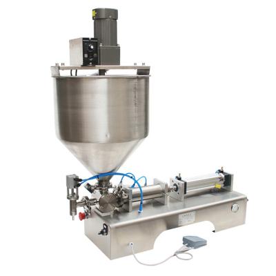 China DOVOLL Food Paste Filling Machine Mixing Filler Foods Packaging Equipment Bottle Filler Highly Viscous Material Liquids Water Dosing for sale