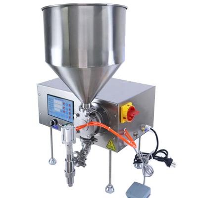 China DOVOLL Food Horizontal Single Head Honey Stick Cream Heating Tank Paste Packing Machine Water Liquid Filling Machine for sale