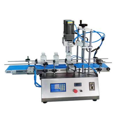 China DOVOLL Food Spray Bottle Automatic Plastic Round Round Capper Lid Capping Machine for sale