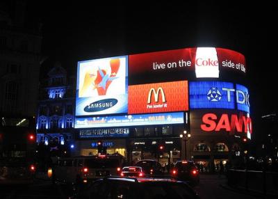 China Volledige Kleuren Elektronische Adverterende Raad voor Openlucht Hand/Automatische Reclame Te koop