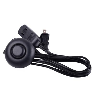 China DE0713 Home Appliance Indoor Cordsets Adapter 3 Outlet Footswitch Extension Cord for sale