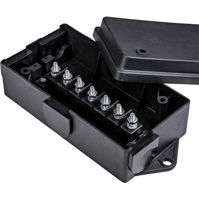 China PP 585 Electrical 7-Gang Junction Box For Trailer Wiring Box To Rewire RV Trailer Light Camper for sale