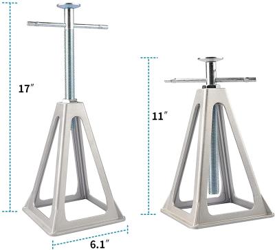 China Car Jack 587 Aluminum Stacker Jacks 4PCSStabilize your RV, trailer or camper, can support up to 6,000 lbs, extends 17