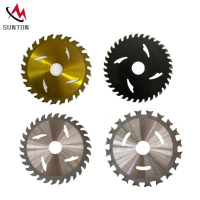 China For cutting MDF plywood chipborad factory supplier 4 inch 105mm 110mm composite wood TCT saw blade 4x30 circular for cutting wood for sale