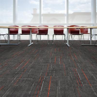 China Wholesale 100% PP Square Carpet Tile For Modern Commercial Or Decorative Office for sale