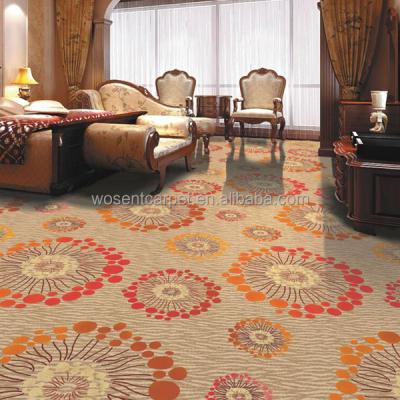 China Jacquard Hotel Style Carpet, Fire Retardant Carpet, Custom Ballroom Axminster Carpet for sale