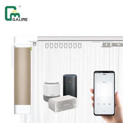 China Galime 6.2m TUYA Zigbee smart curtain opening robot smart curtain rod automated curtain smart home for sale