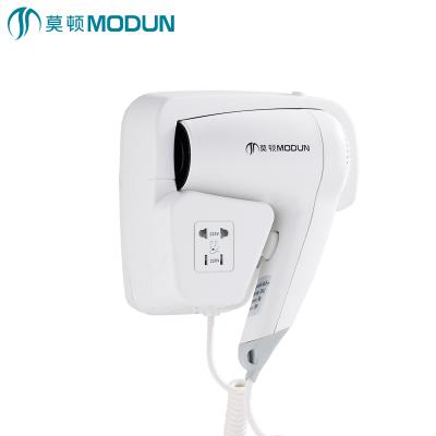 China MODUN hotel toilet used 1200W hotel plastic hair dryer with plug for sale