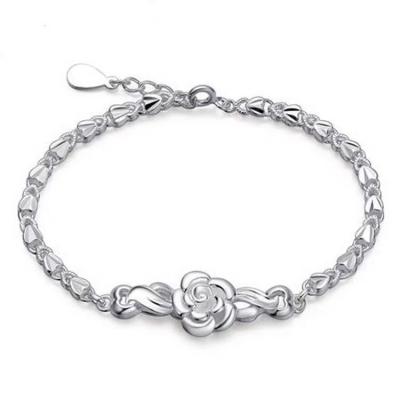 China Wholesale 990 Silver Lunaric Bangle Real Handmade Pure Silver Men's Bracelet Cute Pure Silver Jewelry Factory for sale