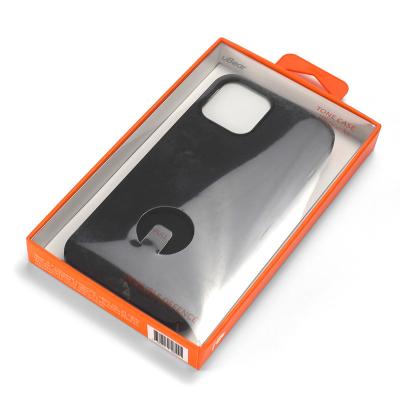 China Modern Design Recyclable Clear Blister Window Printed Individual Color Phone Case Box for sale