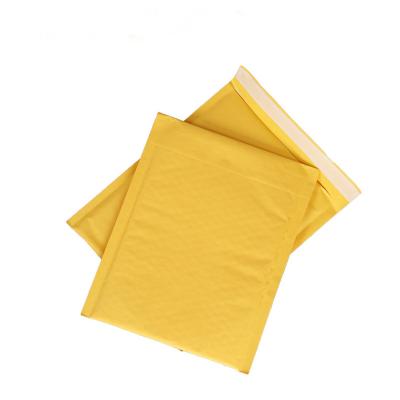 China Recycled Materials Small Eco Corrugated Mailing Mailer Padded Kraft Bubble Cushion Biodegradable Paper Bag for sale