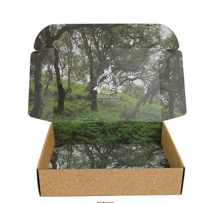 China Recyclable Free Sample Custom Design Foldable Corrugated Paper Announcement Box Gift Announcement Box for sale