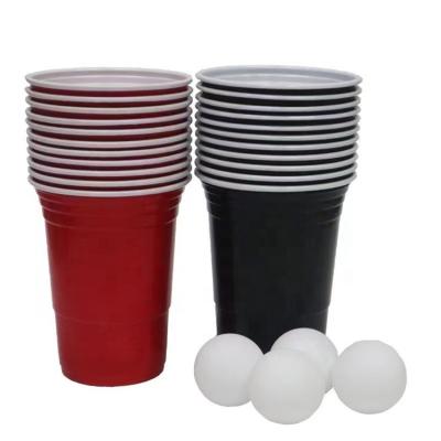 China China factory outdoor modern beer party game cup lowest price disposable plastic cup for bar for sale