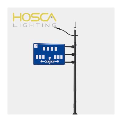 China ROAD Promotional Top Quality Multi Function Integra Pole Light Pole for sale