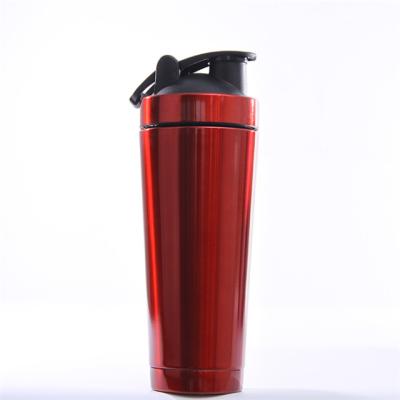 China 25OZ Gym Sport 18/8 Stainless Steel Disposable Single Wall Protein Shaker Bottle for sale