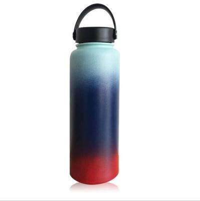 China Sustainable Wide Mouth 40oz Double Wall Stainless Steel Water Bottle for sale