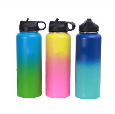 China Viable Wide Mouth Flask Thermos Flask Stainless Steel Water Bottle Double Wall for sale