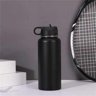 China Free Sample Durable Wide Mouth Thermos Water Bottle Flask 18oz 32oz 40oz Vacuum Insulated Water Bottle Stainless Steel for sale