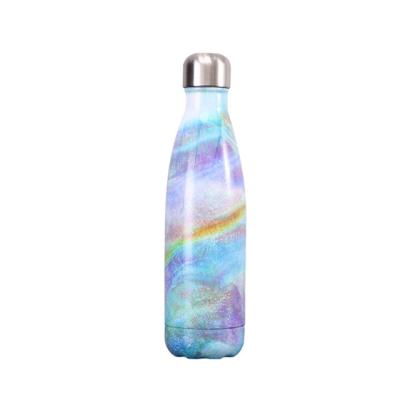 China 350ml Sustainable Customized Colors Stainless Steel Vacuum Flask Insulate Cola Water Bottle for sale