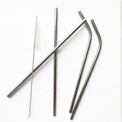 China Reusable Stainless Steel Viable Drinking Straw Wholesale With Customized Logo for sale